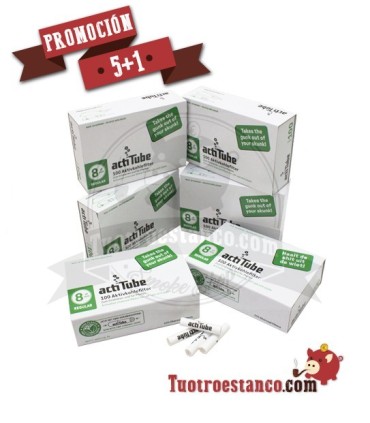 Promotion 5 1 Carbon Filters actitube 100 units