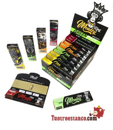 King Size Green Monkey 110mm + Filtri