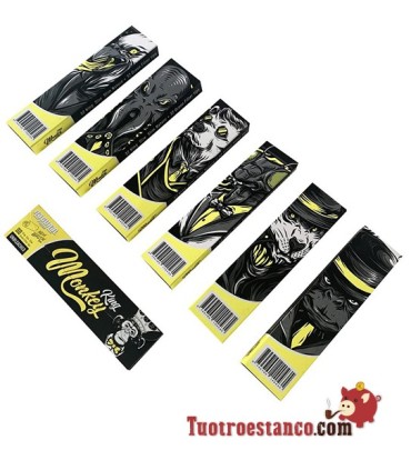 Papel Monkey Pack King Size Verde 110 mm + Filtros