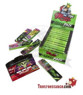 Paper Monkey Pack King Size Alien green 110 mm + Filters