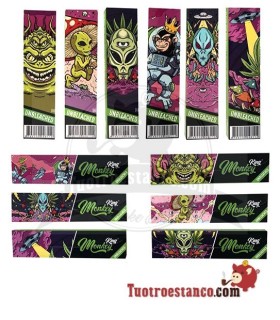 Paper Monkey Pack King Size Alien green 110 mm + Filters