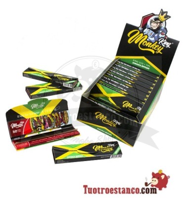 King Size Jamaica Monkey Pack Paper 110mm + Filtres
