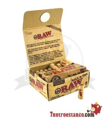 3m King Size Roll RAW carta - Suggerimenti prerollati