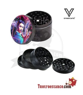 High Voltage 4-Part Metal Grinder 50mm