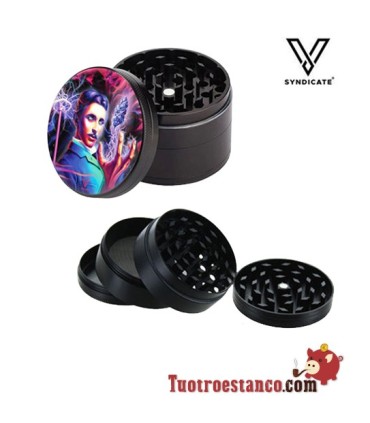 High Voltage 4-Part Metal Grinder 50mm