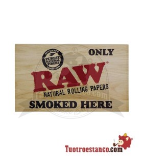 Raw Only Smoked Here Sticker