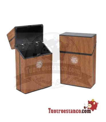 Housse à cigarette Champ Plastic Wood 20 cig