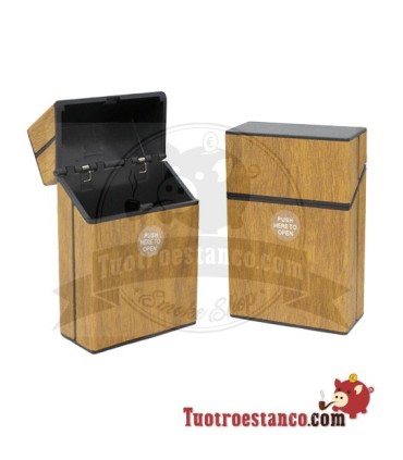 Shampoo Fabricante de cigarros Plástico Madeira 20 cig