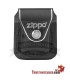 Funda de piel Zippo Black