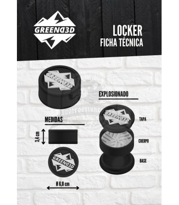 Grinder Locker Tu Otro Estanco