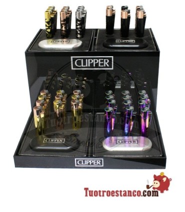 display Clipper per accendino in metallo VUOTO
