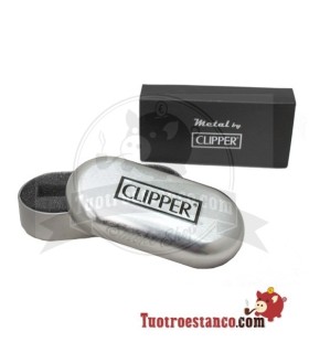 Cajita vacia de metal Clipper