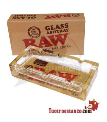 Classic RAW glass ashtray