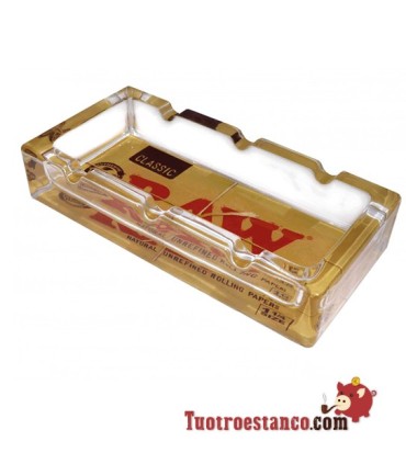 Classic RAW glass ashtray