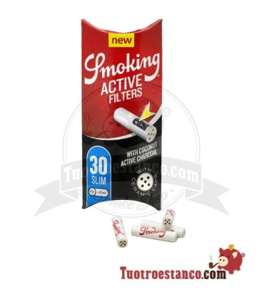 Filtros Smoking de carbón activo