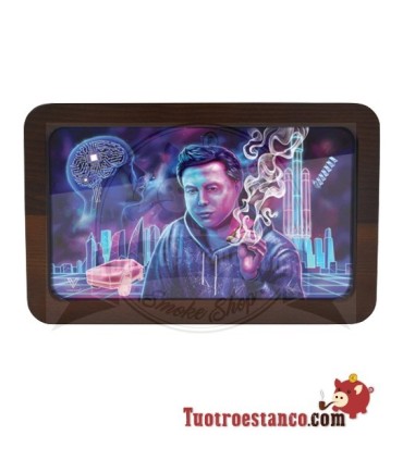 Plateau en bois 3D par V Syndicate Space Xhale