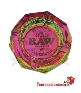 Cenicero de cristal RAW Rainbow