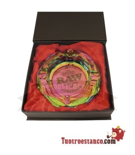 Rainbow RAW Crystal Ashtray