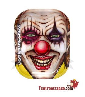 Kleines Tablett Lion Rolling Circus 14x18 cm