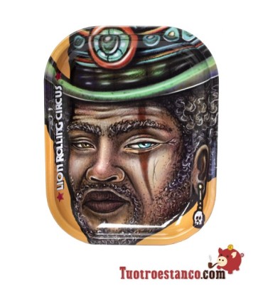 Vassoio piccolo Lion Rolling Circus 14x18 cm