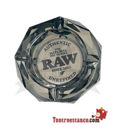 Darkside Aschenbecher aus Glas RAW