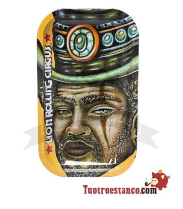 Medium Tray Lion Rolling Circus 16x27 cm