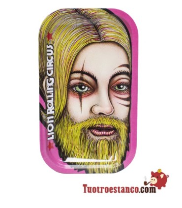 Bandeja Mediana Lion Rolling Circus 16x27 cm