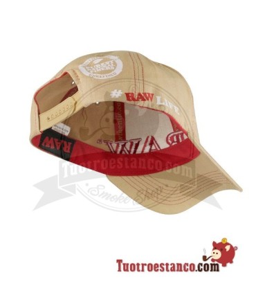 RAW de casquette marron