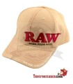 Gorra marrón RAW