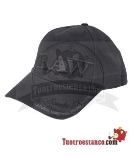 Casquette tout noir RAW