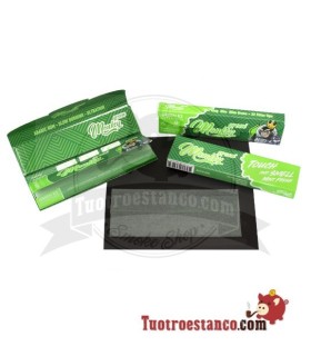 Papel Monkey Smell King Size GREEN 110 mm + Filtros