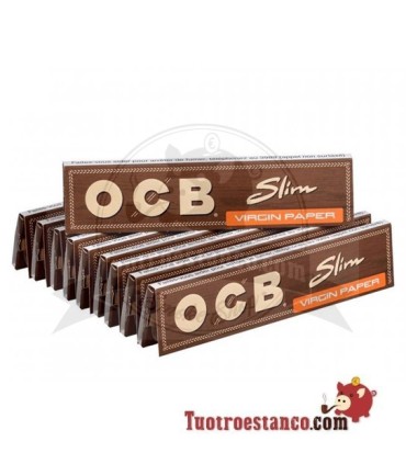 110 mm Virgin Slim OCB Paper - 50 booklets