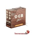 Papel OCB Virgin Slim de 110 mm - 50 libritos