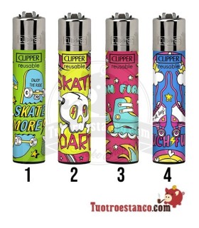 Clipper Rotolando in fiamme