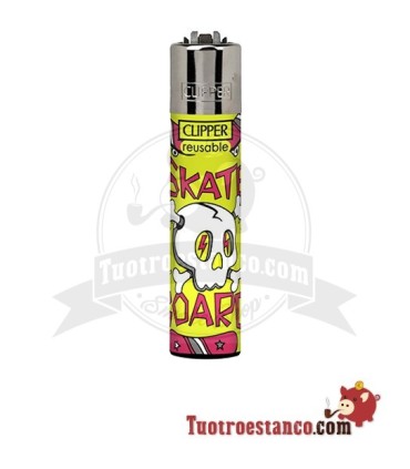 Clipper Rotolando in fiamme