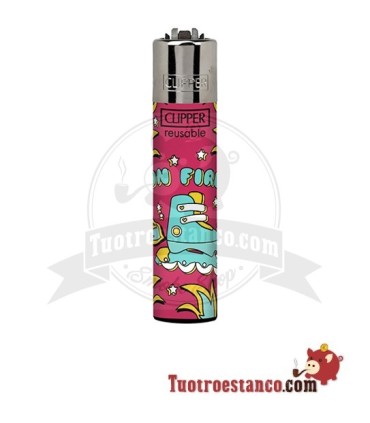 Clipper Rouler sur le feu