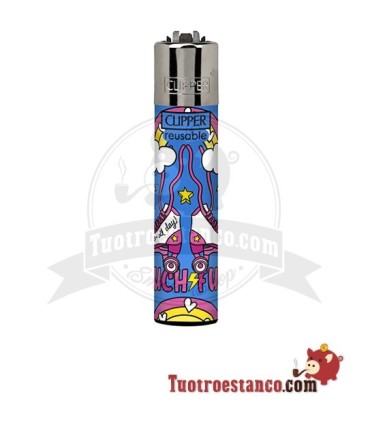 Clipper Rouler sur le feu