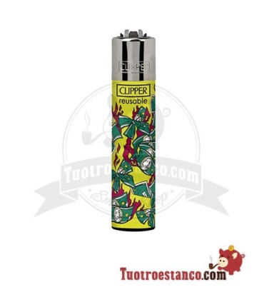 Clipper Fortuna in fiamme