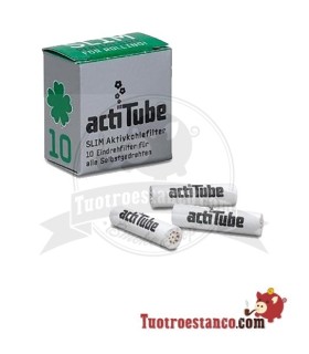 10-Unit SLIM actitube Carbon Filters