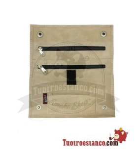 Capa de tabaco semi-couro para janela dupla