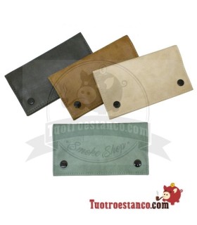 Capa de tabaco semi-couro para janela dupla