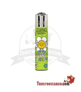 Clipper micro Say Peace