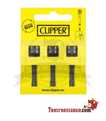 Pacote de 3 Pedrinhas Sobressalentes para clipper