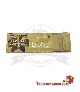 Estuche de Papel Buho marrón King Size Slim 200 - 40 libritos