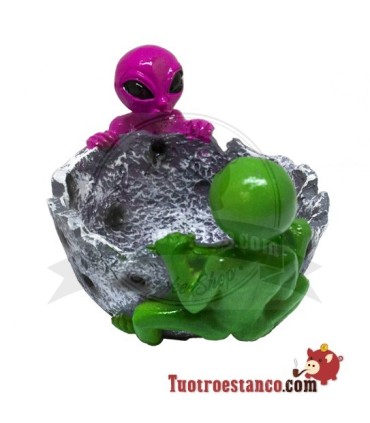 Polyresin Ashtray 2 Alien GT70
