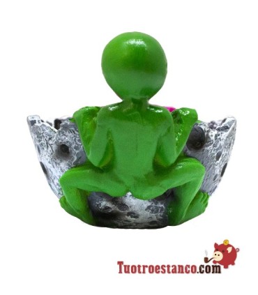 Polyresin Aschenbecher 2 Alien GT70