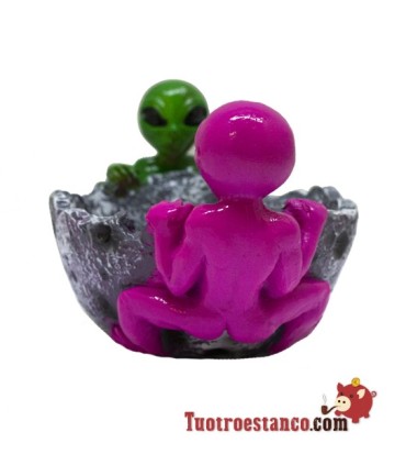 Polyresin Ashtray 2 Alien GT70