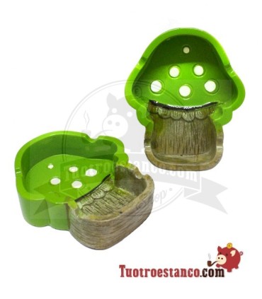 Pilz-Aschenbecher aus Polyresin