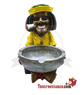 Cenicero Poliresina Rasta Gigante