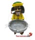 Giant Rasta Polyresin Ashtray